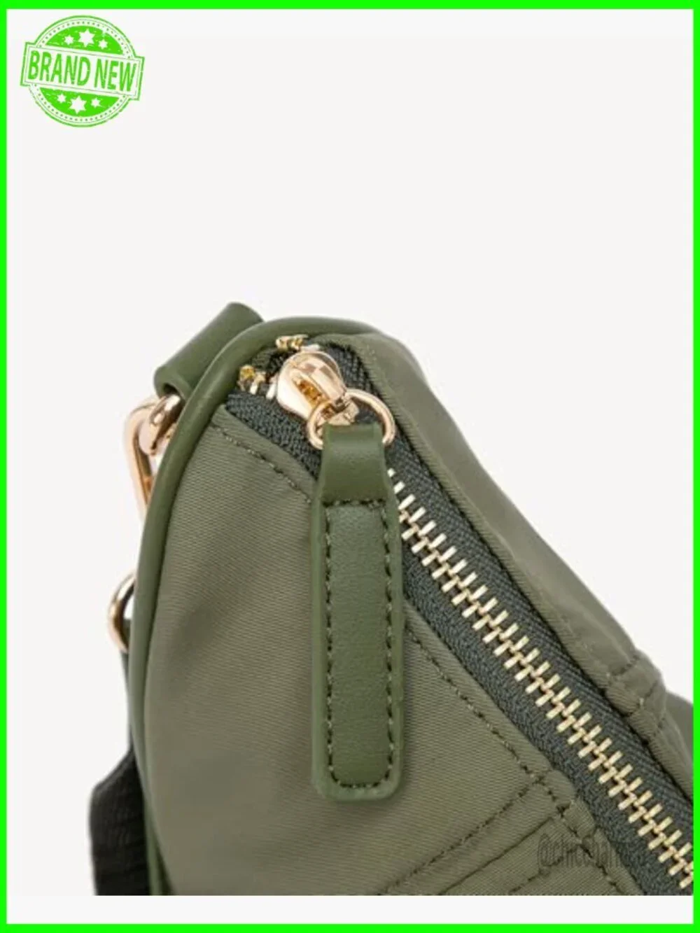 Soft PU Leather Hobo Bag, Foldable Tote with Zipper Closure, Adjustable Strap